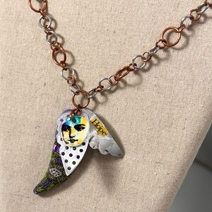 Artisan Handmade Angel Necklace